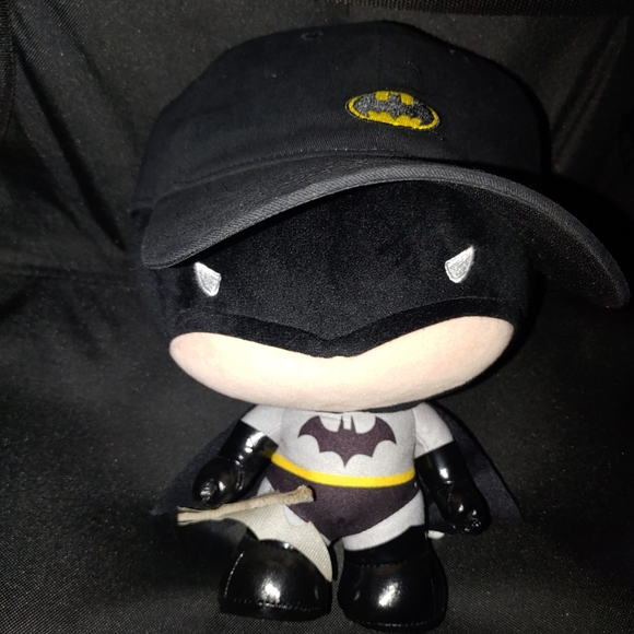 Batman Logo Black Baseball Hat Vintage Unisex - Picture 2 of 4